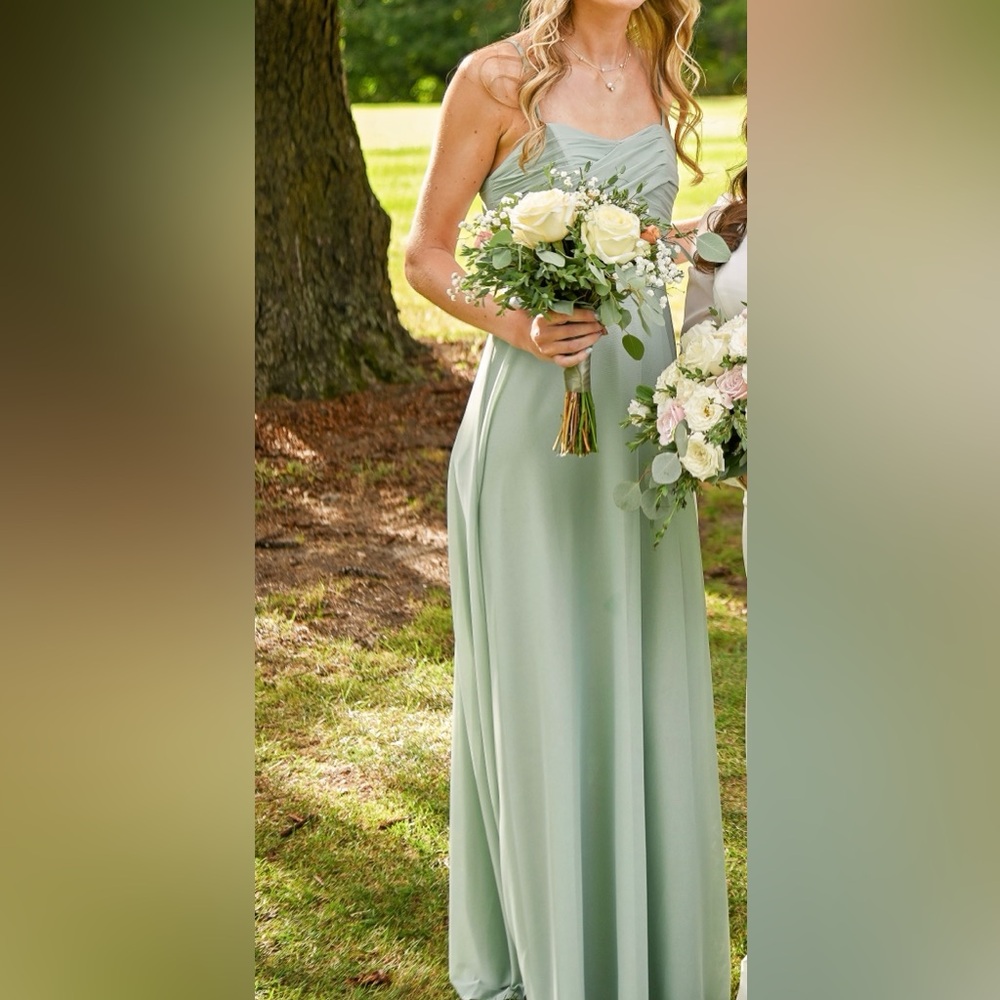Elegant Green Women's Dress